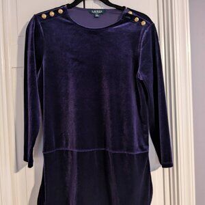 Lauren by Ralph Lauren Purple Top